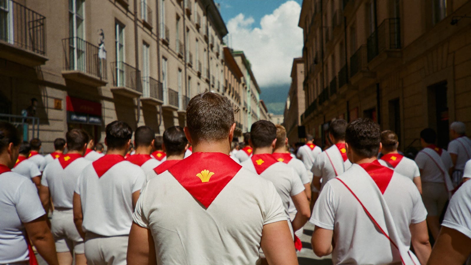 Festival style at San Fermín